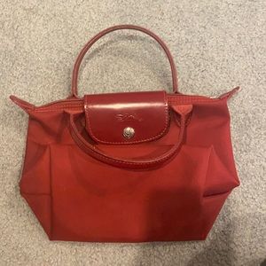 Longchamp small red bag